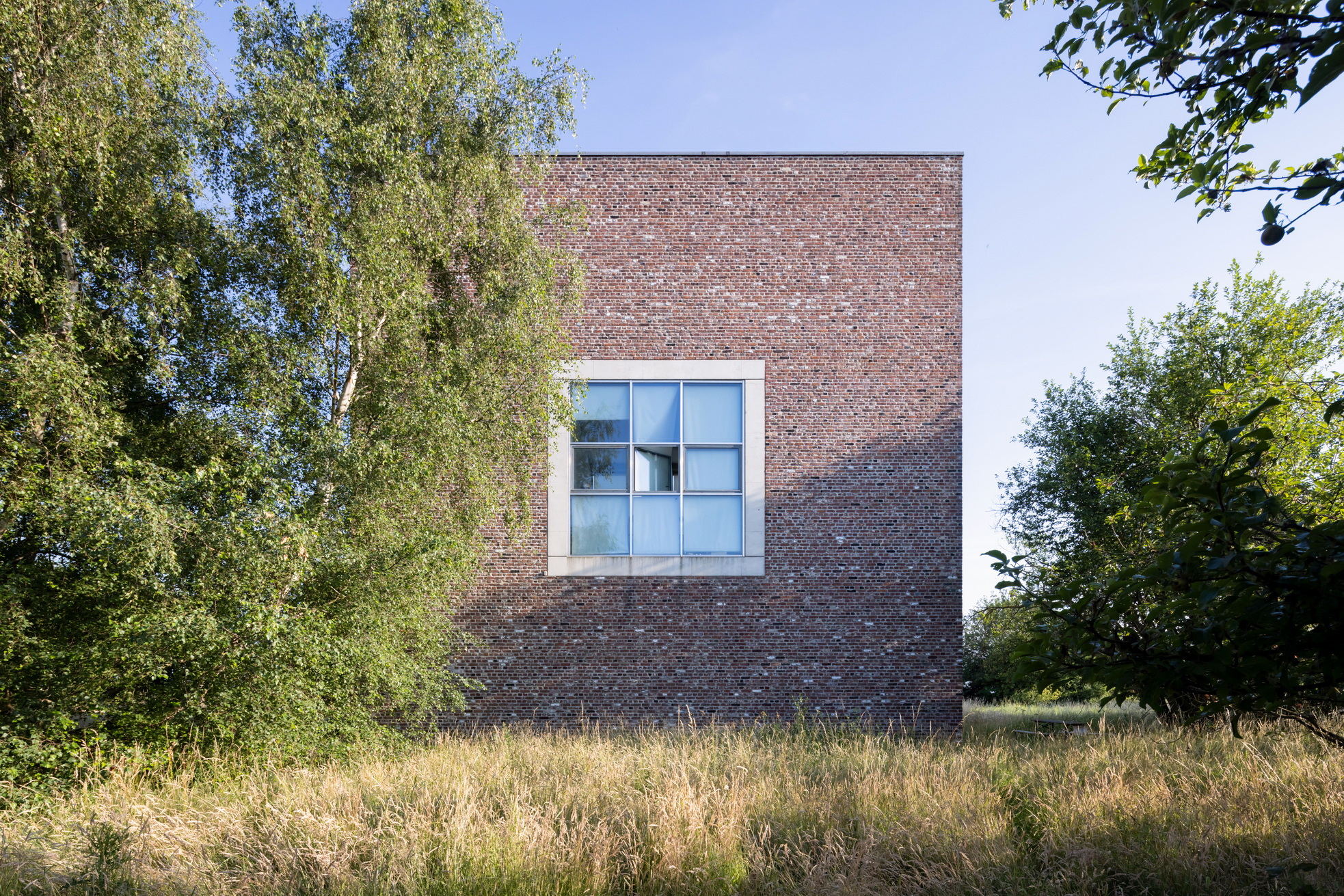 exterior view of the residence, guest studio