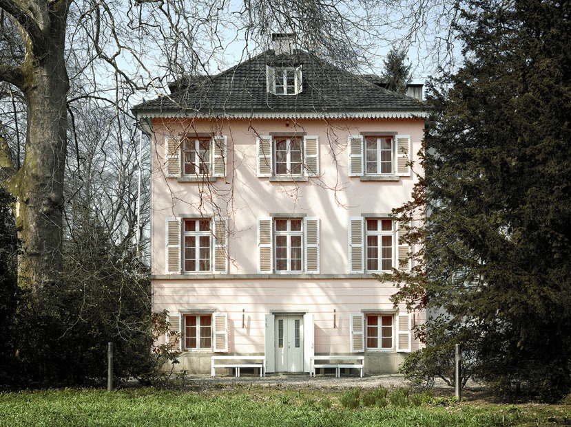 Außenansicht vom Rosa Haus