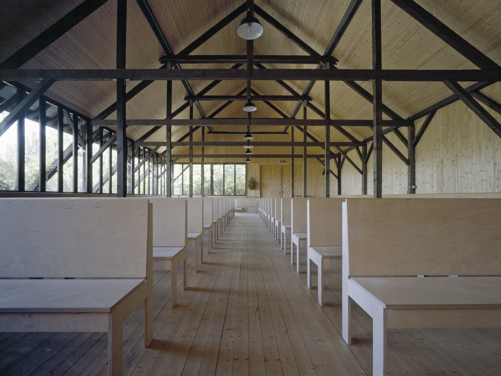 Innenansicht der Scheune