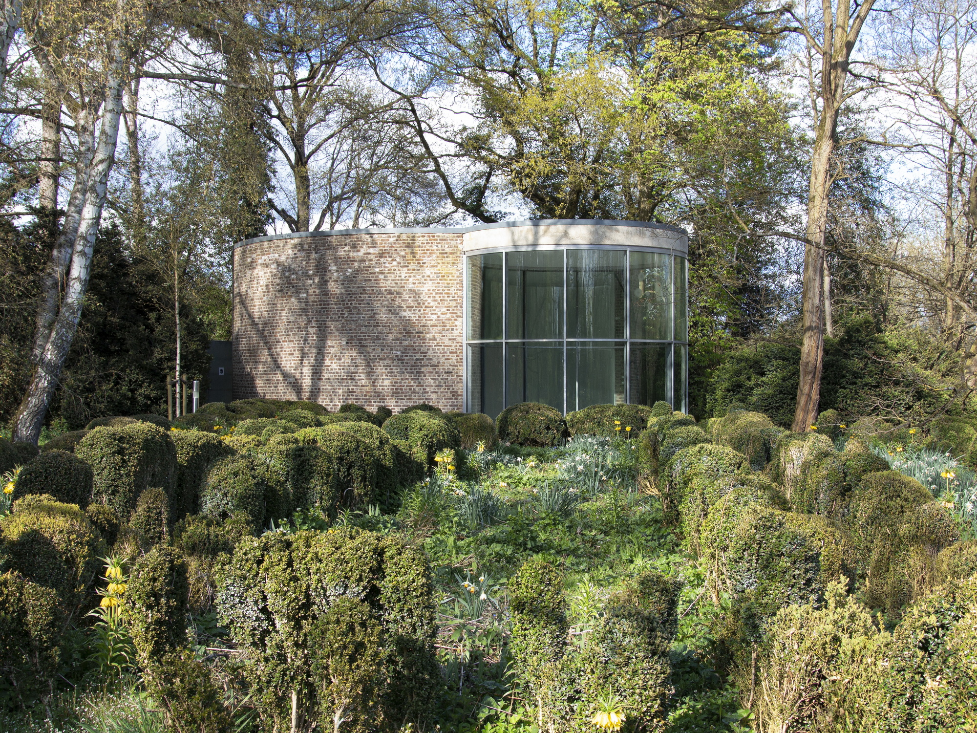 Außenansicht des Graubner Pavillons